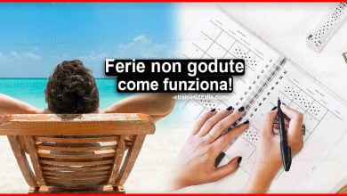 Monetizzare le ferie non godute
