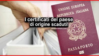 Quando scadono i certificati del paese di origine per la cittadinanza italiana