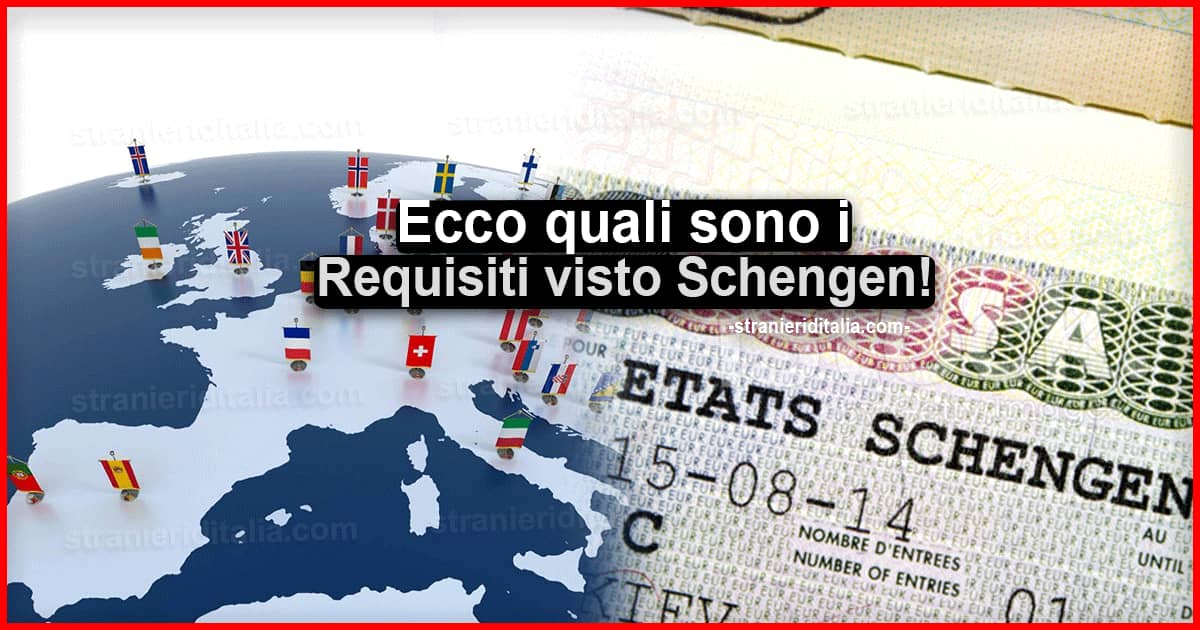 quali sono i documenti necessari per richiedere un visto Schengen