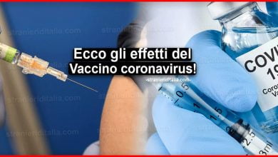 Effetti del Vaccino coronavirus: ecco tutte le notizie