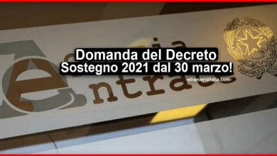 Domanda del Decreto Sostegno 2021 dal 30 marzo: cosa c’è da sapere