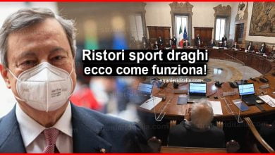 Ristori sport draghi: Come funziona