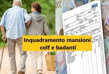 Inquadramento mansioni colf e badanti