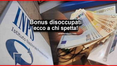 Bonus disoccupati 2021: A chi spetta