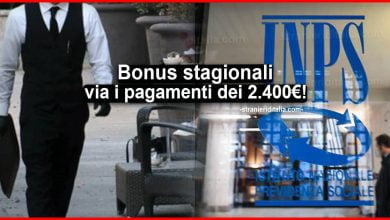 Bonus lavoratori stagionali: Via i pagamenti da 2400 euro
