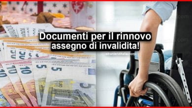 Rinnovo assegno di invalidita: A chi spetta