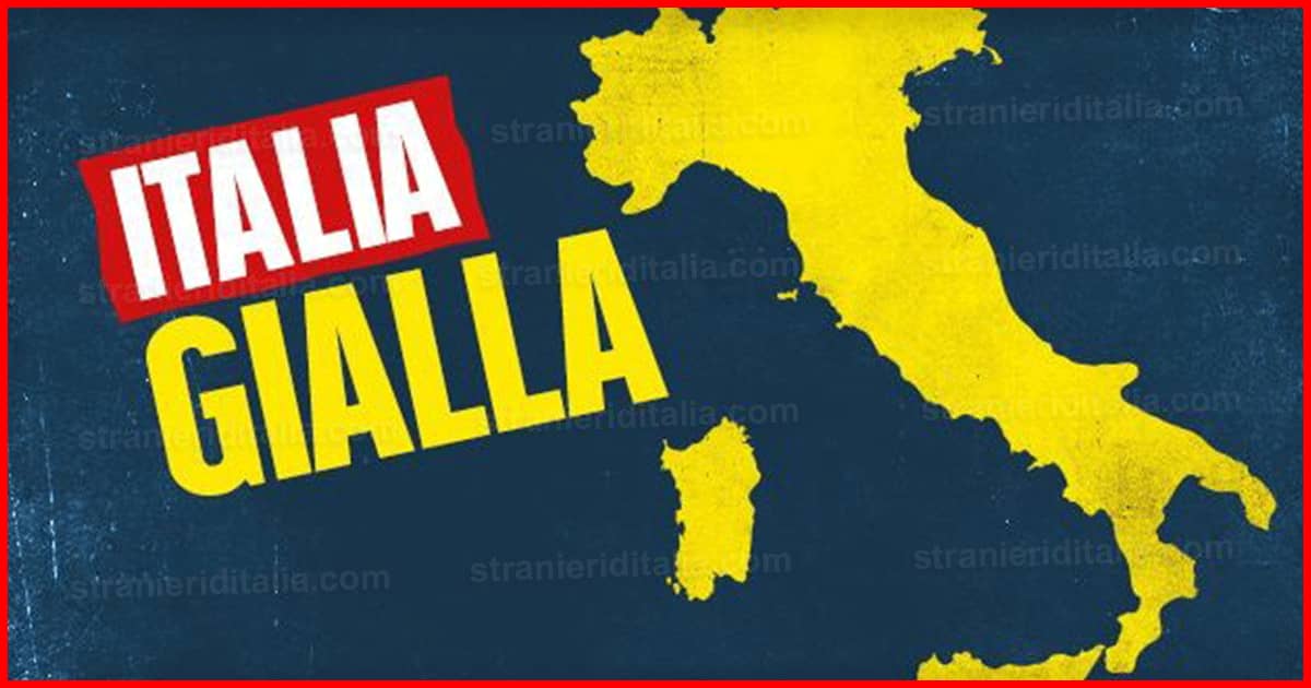 Zona gialla dal 26 aprile 2021: Per quali regioni