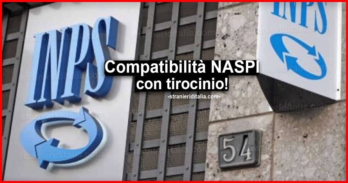 Compatibilità NASPI con tirocinio