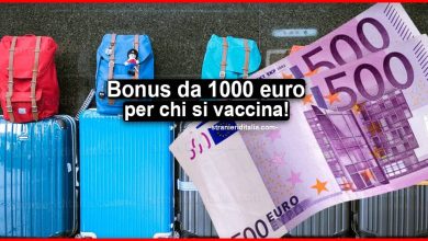 1000 euro di bonus vacanze da spendere in Italia per chi si vaccina!