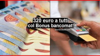 Bonus bancomat Draghi: 320 euro a tutti! Ecco Come funziona?