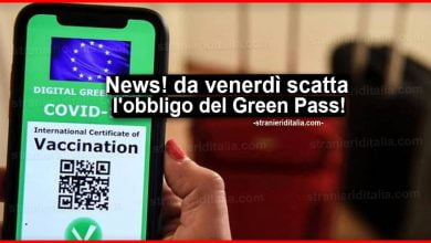 Da venerdì scatta l'obbligo del Green Pass, tamponi sotto gli 8 euro!