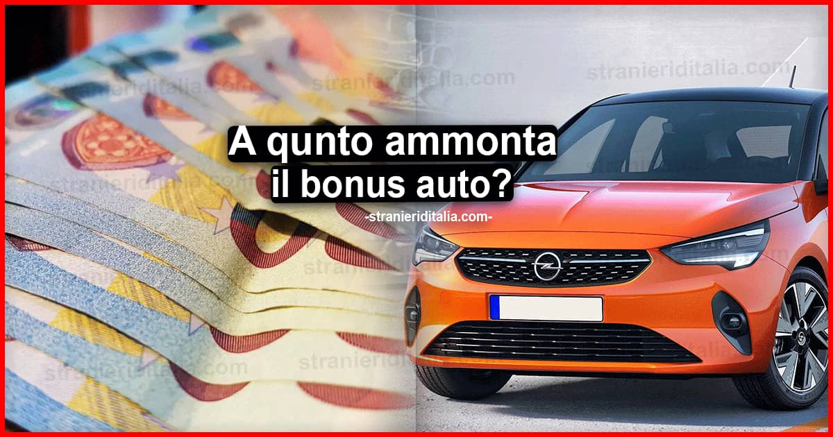 Il bonus auto: fino a 20.000 euro con o senza rottamazione!