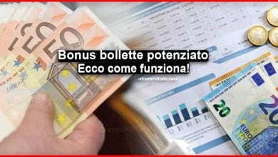 Bonus bollette potenziato: proroga fino ad ottobre 2022