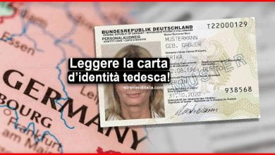 Carta d'identità tedesca: come leggerla 2022