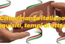 Cittadinanza italiana requisiti tempi di attesa e documenti necessari 1