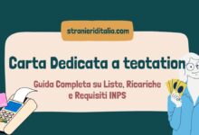 Carta Dedicata a te 2026 Guida Completa su Liste, Ricariche e Requisiti INPS