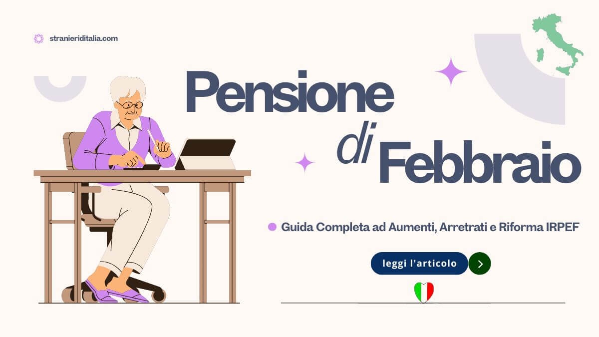 Pensione di Febbraio 2026 Guida Completa ad Aumenti, Arretrati e Riforma IRPEF